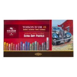 Kredki KOH-I-NOOR pastele suche miękkie 48 kolorów Jumbo