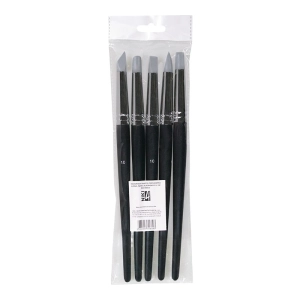 Pędzle KOH-I-NOOR silikonowy NIK14 z profilowaną gumką nr 10 kpl.5 szt.