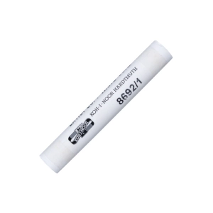 Węgiel rysunkowy KOH-I-NOOR prasowany średni 12mm op. 4szt biały 8692/1