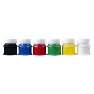 Farby do malowania palcami KOH-I-NOOR 50ml. 6 kolorów 1635S06-313250