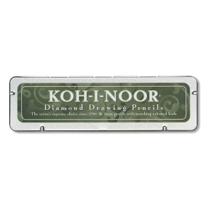 Kredki KOH-I-NOOR automatyczne 6 kolorów z gumką