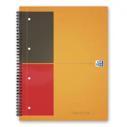Kołonotatnik OXFORD Filingbook A4 100k. linie-315159