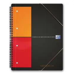 Kołonotatnik OXFORD Meetingbook A4 80k. kratka-315160