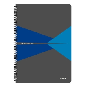 Kołonotatnik LEITZ Office Card A4 w kratkę nieb-315075