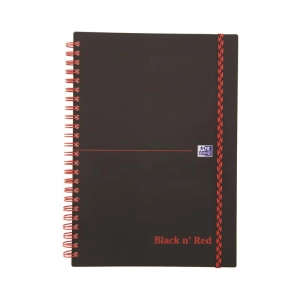 Kołonotatnik OXFORD Black n'Red A5 70k. linia-315228