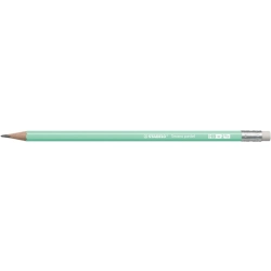 Ołówek drewniany STABILO Swano Pastel zielony HB 490802-HB