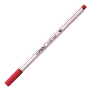 Flamaster STABILO Pen 68 Brush - ciemnoczerwony (50)