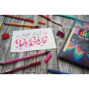 Flamastry STABILO Pen 68 etui kartonowe 12 szt. ARTY-316207