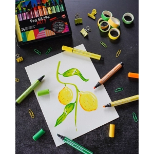 Flamastry STABILO Pen 68 MAX etui kartonowe 12 szt. ARTY-316727