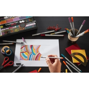 Zestaw Cienkopis STABILO Point 88/Flamaster Pen 68/Flamaster Pen 68 Brush - kolory pastelowe - STABILO Creative Tips - e