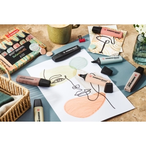Zakreślacze STABILO BOSS ORIGINAL NatureCOLORS etui kartonowe 6 szt-316868
