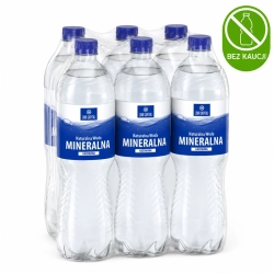 Woda USTRONIANKA ZMB 1,5ml. op.6 - gazowana BEZ KAUCJI