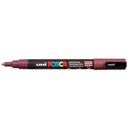 Marker UNI POSCA PC-3M - ciemno-czerwony