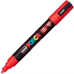 Marker UNI POSCA PC-5M - czerwony