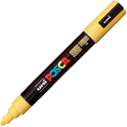 Marker UNI POSCA PC-5M - żółty słomkowy (Straw Yellow)