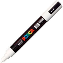 Marker UNI POSCA PC-5M - biały