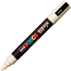 Marker UNI POSCA PC-5M - kość słoniowa