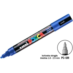 Marker UNI POSCA PC-5M - niebieski