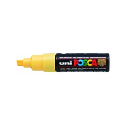 Marker UNI POSCA PC-8K - słomiany żółty