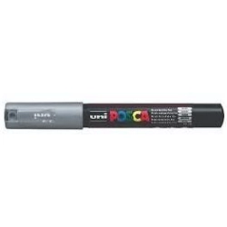 Marker UNI POSCA PC-1M - srebrny