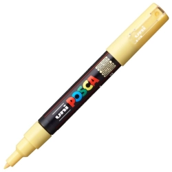 Marker UNI POSCA PC-1M - słomiany żółty