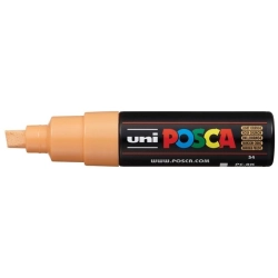 Marker UNI POSCA PC-8K - fluorescencyjny jasno-pomarańczowy