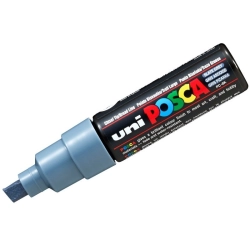 Marker UNI POSCA PC-8K - ciemno-szary