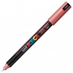 Marker UNI POSCA PC-1M - R metaliczny czerwony