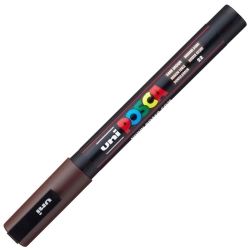 Marker UNI POSCA PC-3M - ciemno-brązowy