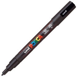 Marker UNI POSCA PC-3M - czarny