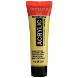 Farba akrylowa AMSTERDAM Standard MAŁA TUBKA 20 ml nr 267 - Azo Yellowlemon