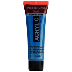 Farba akrylowa AMSTERDAM Standard MAŁA TUBKA 20 ml nr 582 - Manganese Blue Phthalo.