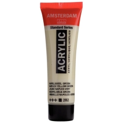 Farba akrylowa AMSTERDAM Standard MAŁA TUBKA 20 ml nr 282 - Naples Yellow Green