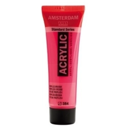 Farba akrylowa AMSTERDAM Standard MAŁA TUBKA 20 ml nr 384 - Reflex Rose