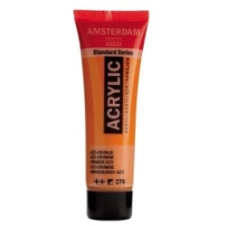 Farba akrylowa AMSTERDAM Standard MAŁA TUBKA 20 ml nr 276 - Azo Orange