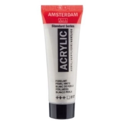 Farba akrylowa AMSTERDAM Standard MAŁA TUBKA 20 ml nr 817 - Pearl White