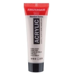 Farba akrylowa AMSTERDAM Standard MAŁA TUBKA 20 ml nr 819 - Pearl Red