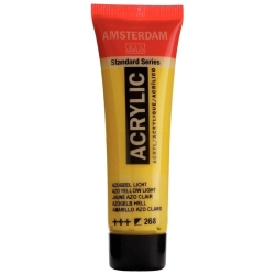 Farba akrylowa AMSTERDAM Standard MAŁA TUBKA 20 ml nr 268 - Azo Yellow Light