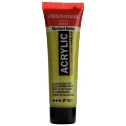 Farba akrylowa AMSTERDAM Standard MAŁA TUBKA 20 ml nr 621 - Olive Green Light