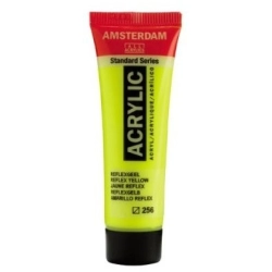 Farba akrylowa AMSTERDAM Standard MAŁA TUBKA 20 ml nr 256 - Reflex Yellow
