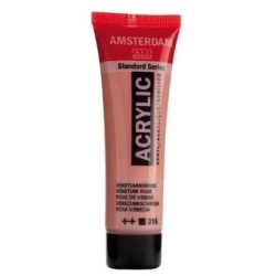 Farba akrylowa AMSTERDAM Standard MAŁA TUBKA 20 ml nr 316 - Venetian Rose