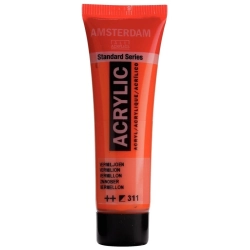 Farba akrylowa AMSTERDAM Standard MAŁA TUBKA 20 ml nr 311 - Vermilion