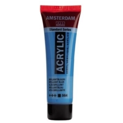 Farba akrylowa AMSTERDAM Standard MAŁA TUBKA 20 ml nr 564 - Brilliantblue