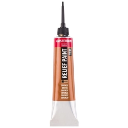 Farba konturowa AMSTERDAM Relief Paint 20 ml nr 811 - Bronze