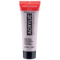 Farba akrylowa AMSTERDAM Standard MAŁA TUBKA 20 ml nr 821 - Pearl Violet