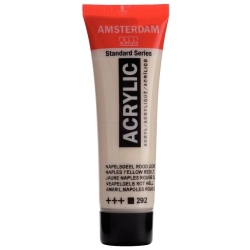 Farba akrylowa AMSTERDAM Standard MAŁA TUBKA 20 ml nr 292 - Naples Yellow Red Light