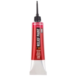 Farba konturowa AMSTERDAM Relief Paint 20 ml nr 805 - Copper