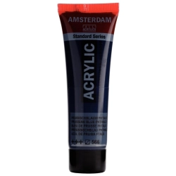 Farba akrylowa AMSTERDAM Standard MAŁA TUBKA 20 ml nr 566 - Prussian Blue Phthalo