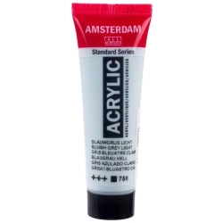 Farba akrylowa AMSTERDAM Standard MAŁA TUBKA 20 ml nr 750 - Bluish Grey Light