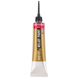 Farba konturowa AMSTERDAM Relief Paint 20 ml nr 801 - Gold